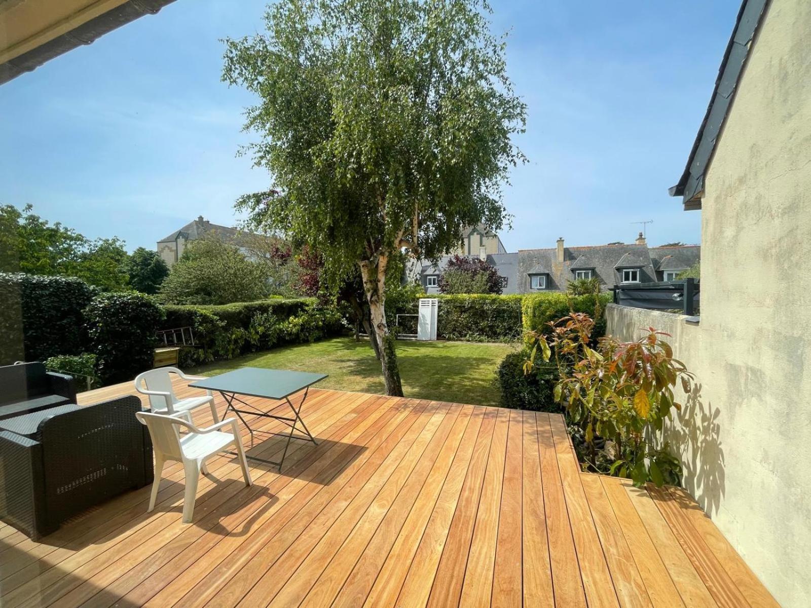 Maison T4 + Jardin So, Plages Et Commerces A Pied 圣马洛 外观 照片